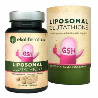 EKOLIFE NATURA Ekolife Natura Liposomal Glutathione 30 kapslí
