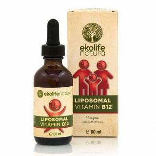 EKOLIFE NATURA Ekolife Natura Liposomal Vitamin B12 60 ml (Lipozomální vitamín B12)