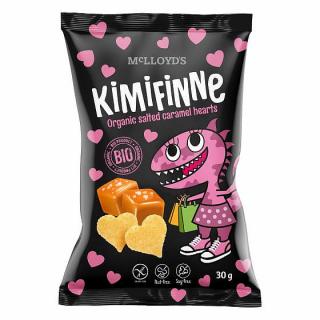 MCLLOYD´S MCLLOYD´S Křupky Kimifinne srdíčka se slaným karamelem BIO 30 g
