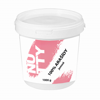 NUTTY NUTTY 100% Arašídové máslo jemné 1 kg