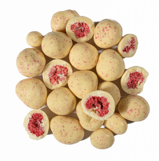 NUTTY NUTTY MALINY LYOFILIZOVANÉ V JOGURTOVÉ ČOKOLÁDĚ 200 G