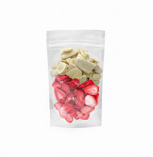 NUTTY NUTTY Mix lyofilizované ovoce (jahody a banán) 40 g