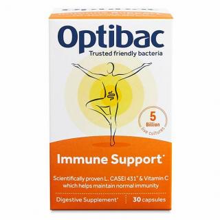 Optibac Optibac Immune Support (Probiotika pro obranný štít) 30 kapslí