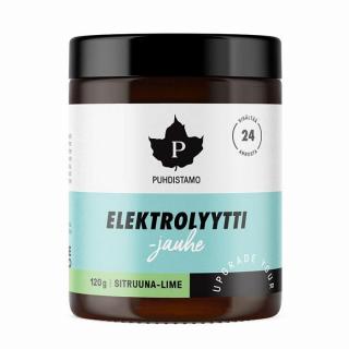 Puhdistamo Puhdistamo Electrolyte Powder  CITRON - LIMETKA 120 g (směs elektrolytů)