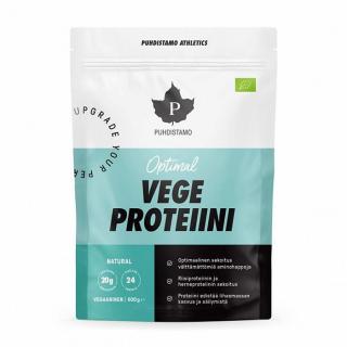 Puhdistamo Puhdistamo Optimal Vegan Protein natural BIO 600 g