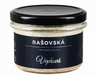 RAŠOVSKÁ Rašovská Trhané maso Vepřové 160 g