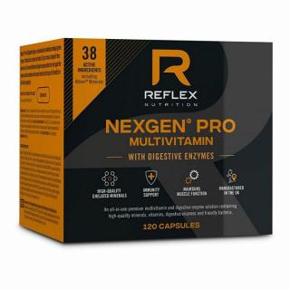 Reflex Reflex Nutrition Nexgen® PRO + Digestive Enzymes 120 kapslí