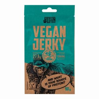 Vegun Vegun Vegan Jerky s příchutí teriyaki 50 g