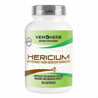 VemoHerb Vemoherb Hericium 60 kapslí (Extrakt z Korálovce ježatého)