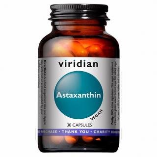 VIRIDIAN NUTRITION Viridian Astaxanthin 30 kapslí