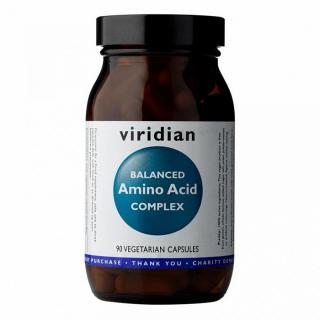 VIRIDIAN NUTRITION Viridian Balanced Amino Acid Complex 90 kapslí (Směs esenciálních aminokyselin)