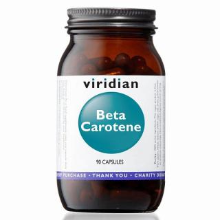 VIRIDIAN NUTRITION Viridian Beta Carotene Complex 90 kapslí