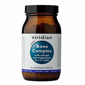 VIRIDIAN NUTRITION VIRIDIAN Bone Complex 90 kapslí (Vápník a hořčík v poměru 1:1)