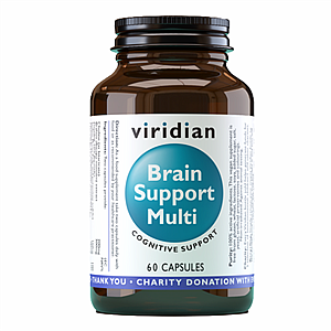 VIRIDIAN NUTRITION Viridian Brain Support Multi 60 kapslí