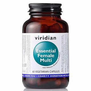 VIRIDIAN NUTRITION Viridian Essential Female Multi 60 kapslí