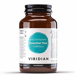 VIRIDIAN NUTRITION Viridian Essential Man Formula 60 kapslí
