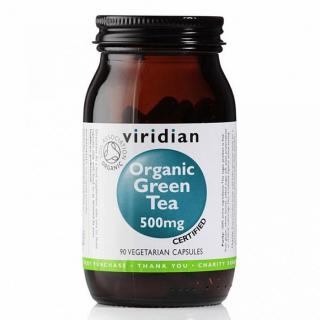 VIRIDIAN NUTRITION Viridian Green Tea 90 kapslí Organic (Extrakt ze zeleného čaje)