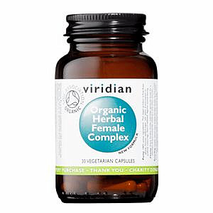 VIRIDIAN NUTRITION Viridian Herbal Female Complex Organic 30 kapslí