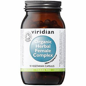 VIRIDIAN NUTRITION Viridian Herbal Female Complex Organic 90 kapslí