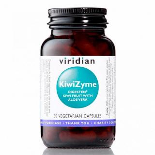 VIRIDIAN NUTRITION Viridian KiwiZyme 30 kapslí (Trávicí enzymy a vláknina)