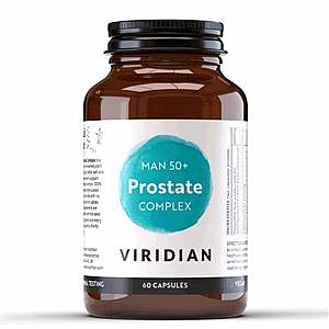 VIRIDIAN NUTRITION Viridian Man 50+ Prostate Complex 60 kapslí standartní expirace