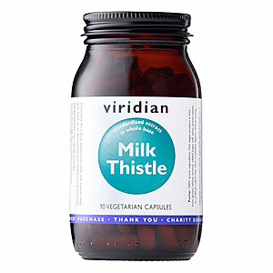 VIRIDIAN NUTRITION Viridian Milk Thistle 90 kapslí (Ostropestřec mariánský)