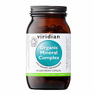 VIRIDIAN NUTRITION Viridian Mineral Complex Organic 90 kapslí (komplex minerálů)