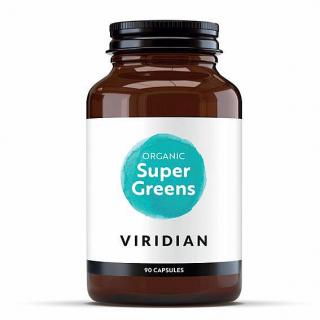 VIRIDIAN NUTRITION Viridian Organic Soul Food Greens 90 kapslí (Směs zelených superpotravin)