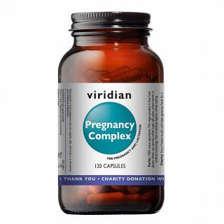 VIRIDIAN NUTRITION Viridian Pregnancy Complex 120 kapslí (Natural multivitamín pro těhotné)