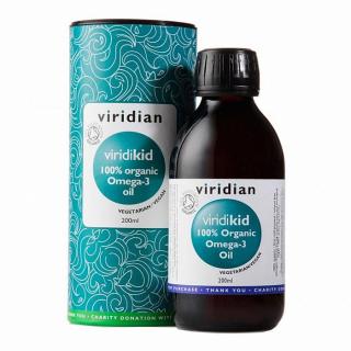 VIRIDIAN NUTRITION VIRIDIAN VIRIDIKID OMEGA 3 OIL 200 ML ORGANIC