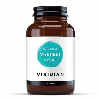 VIRIDIAN NUTRITION Viridian Viridikid Synerbio Powder 50 g (Směs probiotik, prebiotik a vitamínu C pro děti)