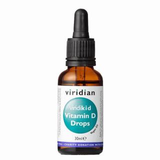 VIRIDIAN NUTRITION Viridian Viridikid Vitamin D Drops 400IU 30 ml