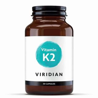 VIRIDIAN NUTRITION Viridian Vitamin K2 50ug 30 kapslí