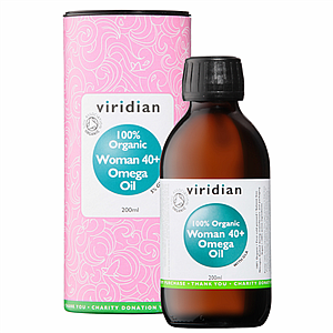 VIRIDIAN NUTRITION VIRIDIAN WOMAN 40+ OMEGA OIL 200 ML ORGANIC