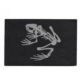 Battle Tested Gear | Bone Frog Navy SEALs Frogman DEVGRU Patch - Čierna