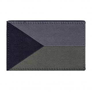 Battle Tested Gear | CZ Flag Patch Large - Olive Green