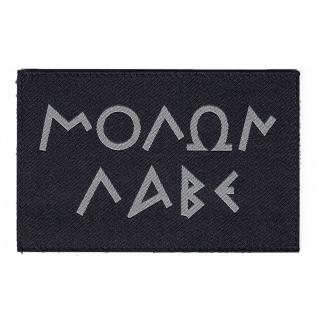 Battle Tested Gear | Molon Labe Patch - Čierna