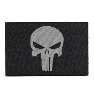 Battle Tested Gear | Punisher Skull Patch - Čierna