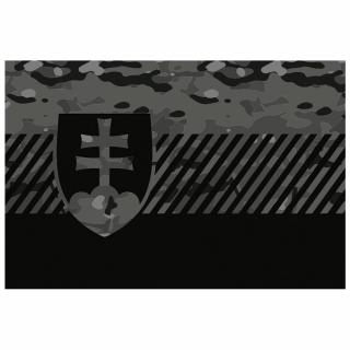 Battle Tested Gear | SVK Flag Stickers - Multicam Black / Large