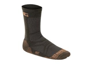 Clawgear | Merino Crew Socks - Olive Green / 45 - 47