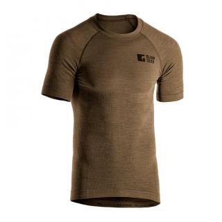 Clawgear | Merino Seamless Shirt SS - Stonegrey Olive / L