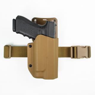 Duty Kydex Holster Glock 17 - Coyote / Pravák / TLR-1