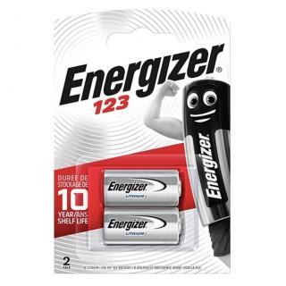 Energizer CR123 Battery 2 pcs