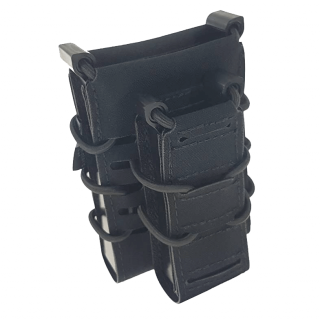 Fast Rifle + Pistol Mag Pouch - Black