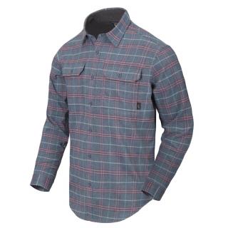 GreyMan Shirt - Graphite Plaid / L