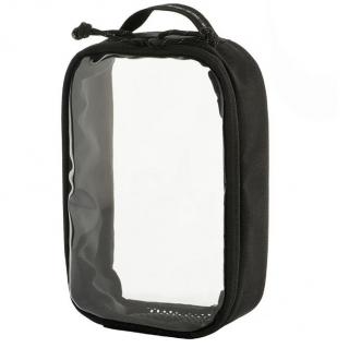 M-Tac | Fully Transparent Organizer Large - Čierna