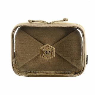 M-Tac | Transparent Organizer Slim - Coyote