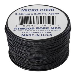 Micro Cord 38 m - Black
