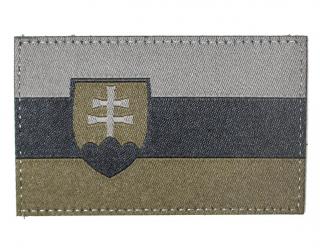 Nášivka SVK - Olive Green / 8x5 cm