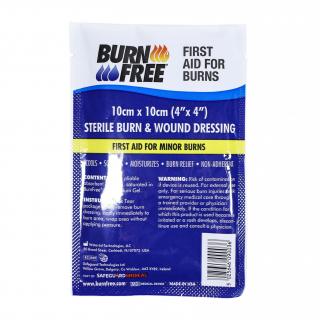 Safeguard Medical | Burnfree Sterile Dressing 10x10 cm